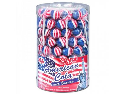 4256 kuefa american cola lutscher mit brause lolly