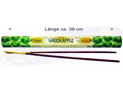 tulasi green apple indische xl raeucherstaebchen ew 13 013 gtin 8901031016935