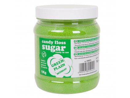 1008876 kolorowy cukier do waty cukrowej zielony natruralny smak 1kg hurtownia producent cena tanio