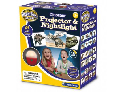 Brainstorm Dinosaurie projektor a nočné svetlo
