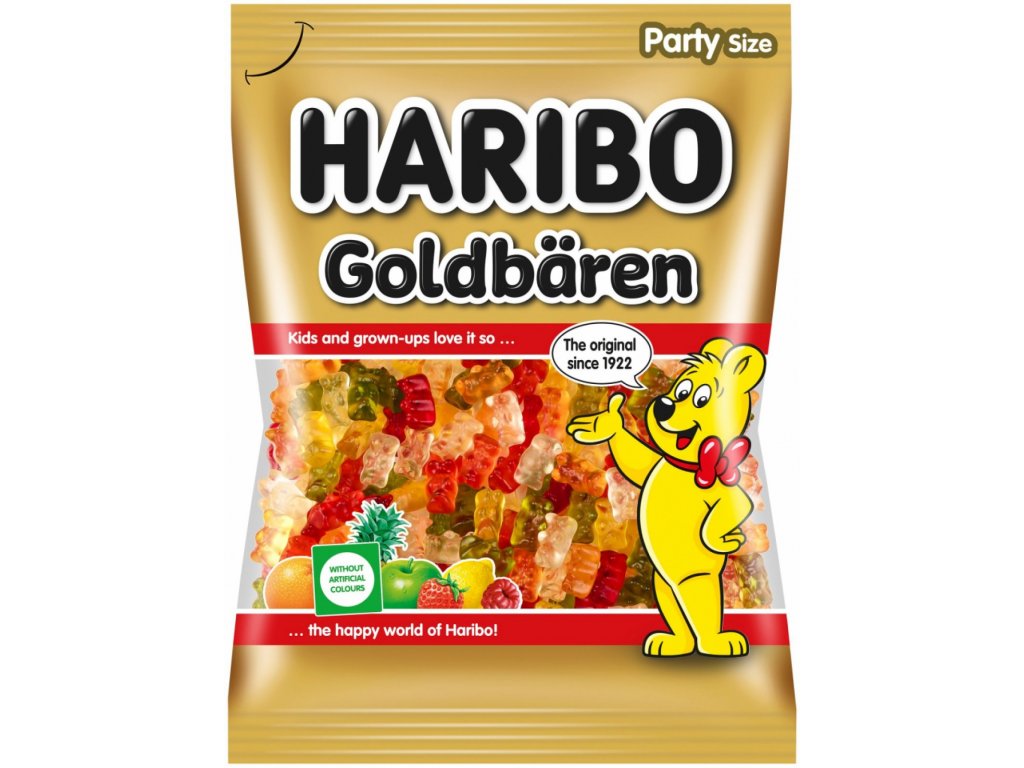 Colour Floppies Haribo - kalorie, kJ a nutriční hodnoty