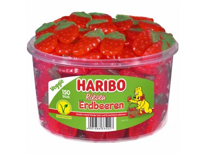 haribo riesen erdbeeren veggie 150er no1 5536