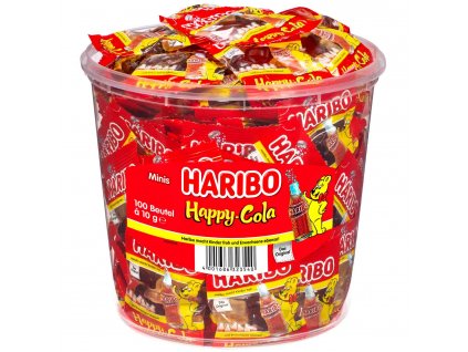 haribo happy cola minis 100x10g no1 2218