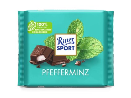 ritter sport pfefferminz 100g no1 0736