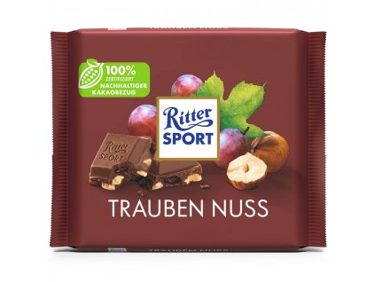 ritter sport trauben nuss 100g no1 2344