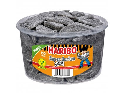 haribo super gurken salzig veggie 150er no1 3406