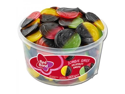 5226 red band zombie smile fruchtgummi lakritz 100 stueck