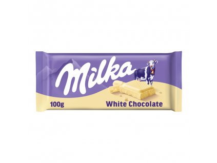Milka čokoláda bílá 100g
