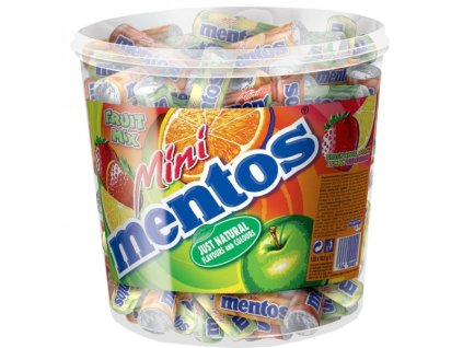 Mentos Fruit mix mini - ovocné bonbony 1260g