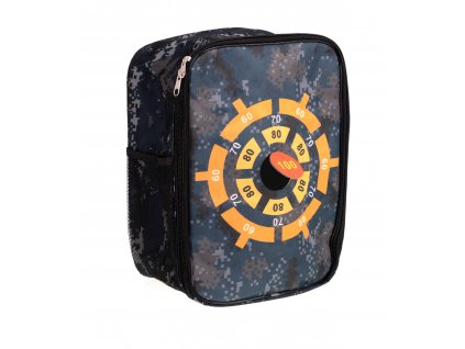 Multifunkční batoh na uložení šipek Nerf s terčem KX7448