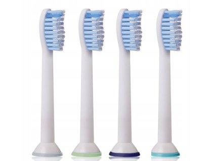 4x nahradni hlavice pro PHILIPS SONICARE SENSITIVE HX 6054