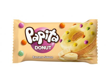 Papita Donut banánový krém 40g