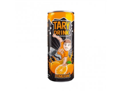 TARY DRINK s příchutí pomeranče, 250 ml