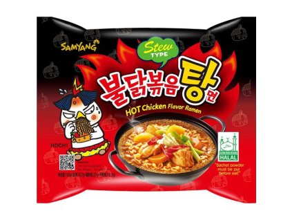 Samyang Buldak Stew instantní pálivé kuřecí ramen nudle 145g