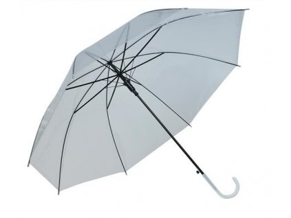 Dámský průhledný deštník čirý
