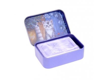 Esprit Provence Marseillské mýdlo v plechu - Kotě, 60g