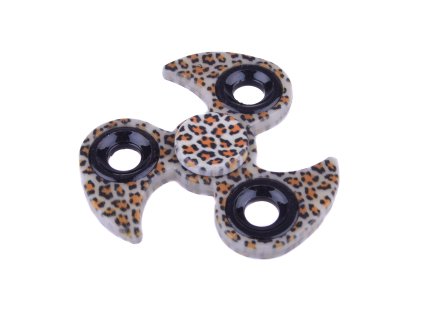Fidget Spinner tygrovaný oranžový