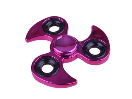 Fidget Spinner Hvězdice kov růžová