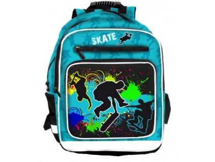 Školní batoh 3-komorový Skate