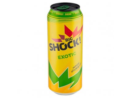 Big Shock! Exotic energetický nápoj 500 ml