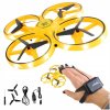 Dron Tracker LED s ovládáním rukou 2.4GHz žlutá