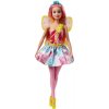 Barbie Víla růžové vlasy