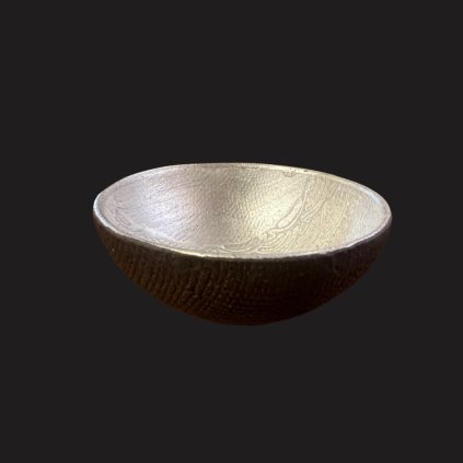 Teacup Jinshu Asanohamon silver