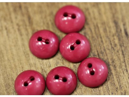 Košilový knoflík- půlkulička v odstínu pomačkané borůvky