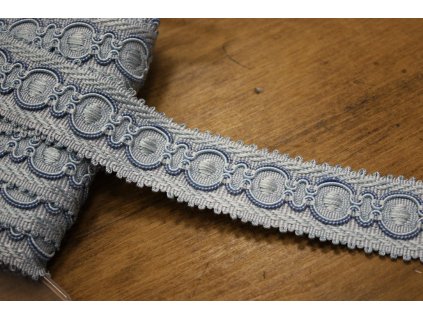 Plastická stuha v světle modré barvě, 35mm