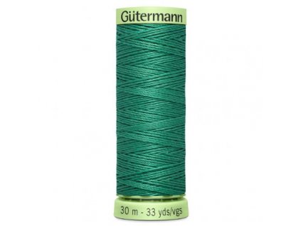 Tyrkysově zelená prošívací nit č.235