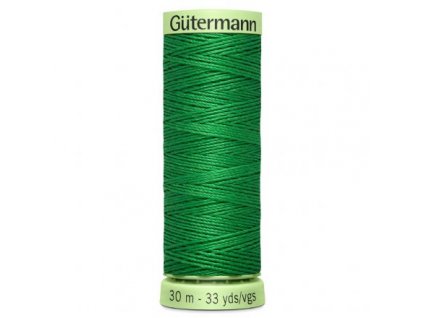 Výrazně zelená prošívací nit č.396