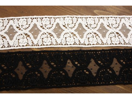 Krajka macrame, 8cm