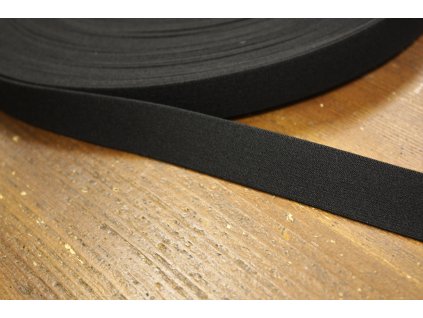 Černá měkká guma, 2,5cm