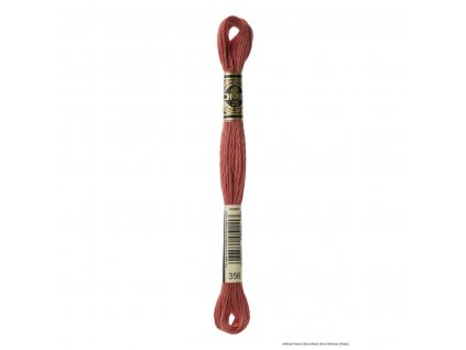 Skořicová bavlněná vyšívací příze, 356