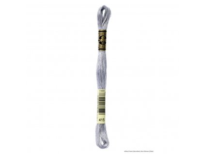 Světle fialová bavlněná vyšívací příze, 415