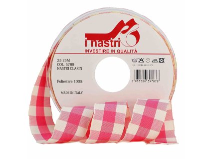 5789 25 25M nastri clarin fucsia