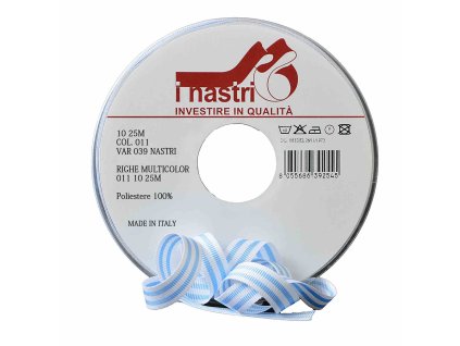 0039 var 011 10 25M nastri righe multicolor