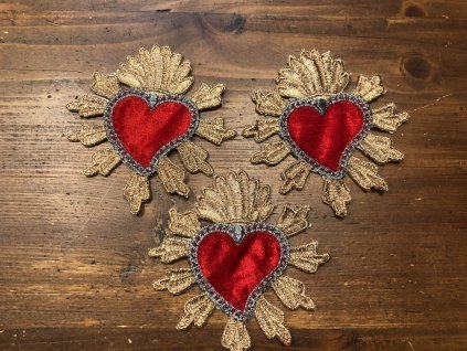 Aplikace "srdce" a la Dolce & Gabbana, 10cm x 10cm