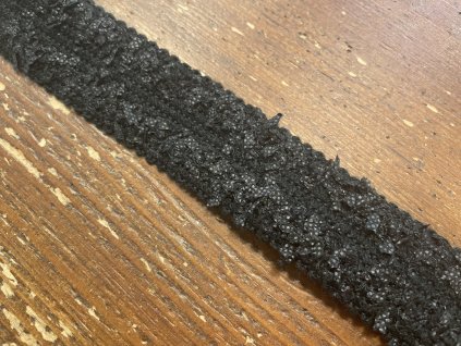 Černý prýmek ve stylu Chanel, 3cm