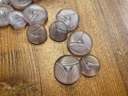 Světle modrý knoflík 17,7mm , 22,8mm