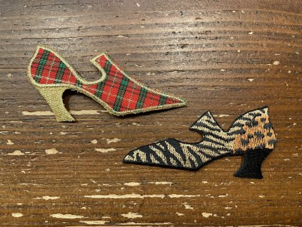 Nažehlovací aplikace ve tvaru botičky