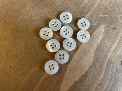 Perleťový knoflík, 10mm