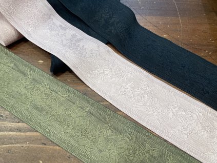 Široká žakárová stuha,  60mm