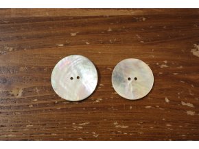 Perleťový knoflík 35 mm, 38 mm