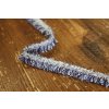 Modro-bíly prýmek s třepením, 13mm
