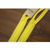 Žlutý skrytý zip 20cm, 40cm, 60cm