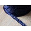 Tmavě modrý dekorativní prýmek, 12mm