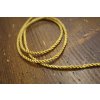 Kroucený provaz v zlatavé barvě, 2,5mm