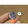 Džínový knoflík ve stylu Givenchy, 20mm