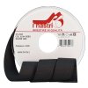 6244 25 25M nastri cris gros grain nero